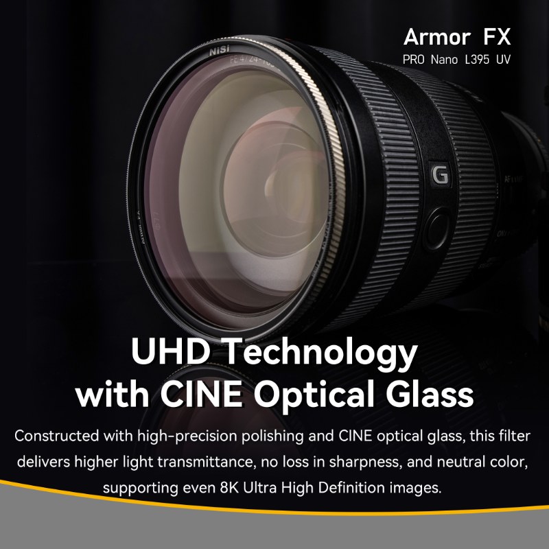 NiSi Armor FX CINE optical glass