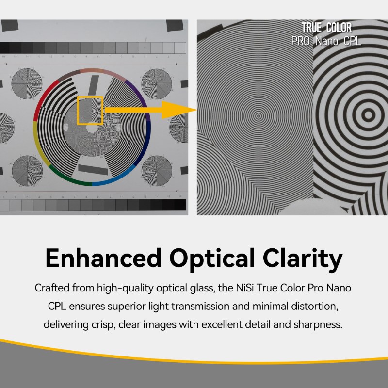 NiSi True Color CPL optical clarity