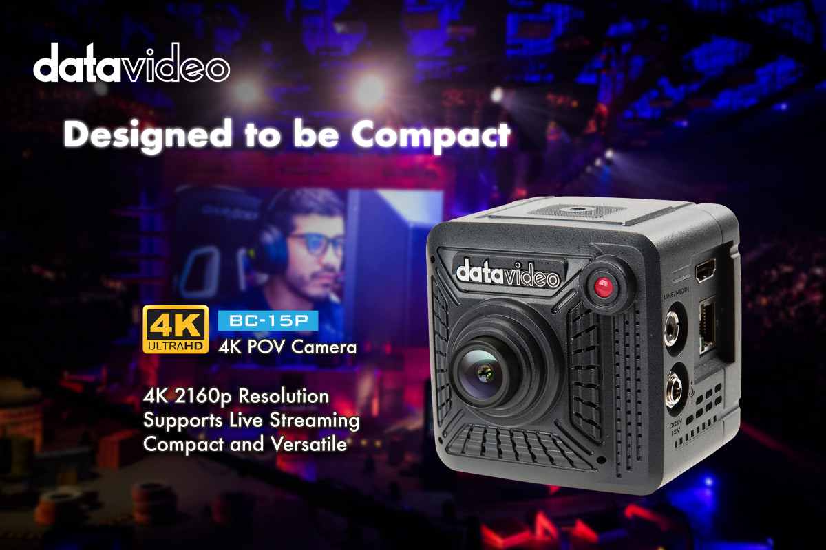 Datavideo BC-15P 4K POV Camera