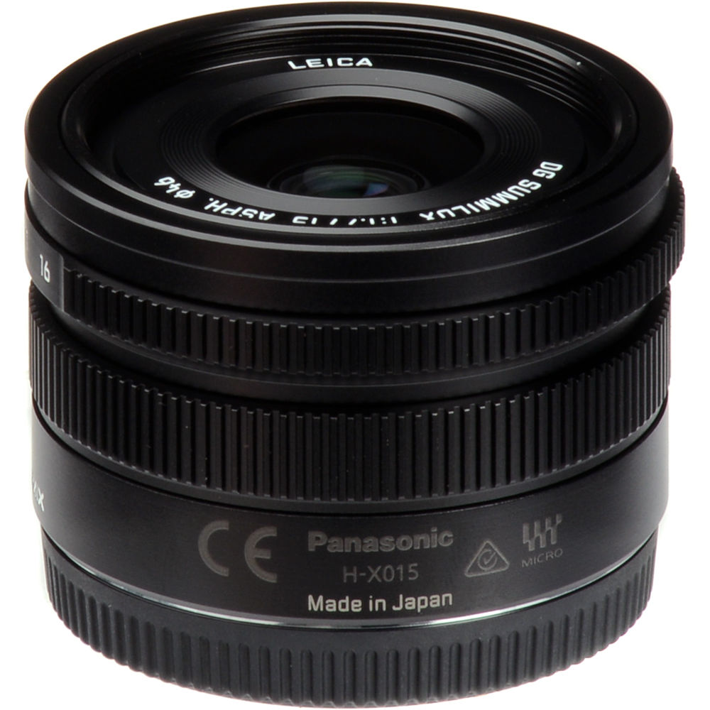 Panasonic Leica DG Summilux 15mm/F1,7 (Black) / SYNTEX.TV