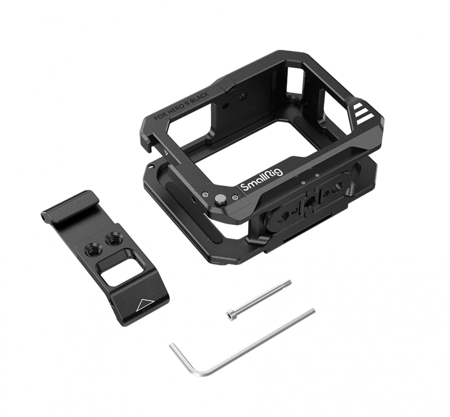 SmallRig HERO 11/10/9 Black Case Cage for Mic and Led Video Light