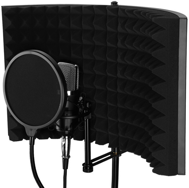 Акустика пения. Звукопоглощающая панель для микрофона MAONO au-mis33 (Black). Акустический экран для микрофона от Echo Slayer. Rode - акустический экран (75x31 см). Beringer b1 акустический экран для микрофона.