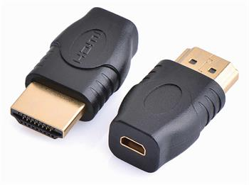 Optage Skeptisk solidaritet Adapter micro HDMI Type D female - HDMI Type A male / SYNTEX.TV