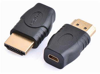 Adapter micro HDMI Type D female - HDMI Type A male /