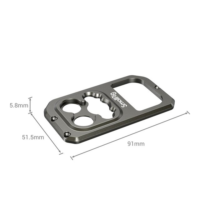 SmallRig 17mm Threaded Lens Backplate for iPhone 15 Pro 4394 B&H