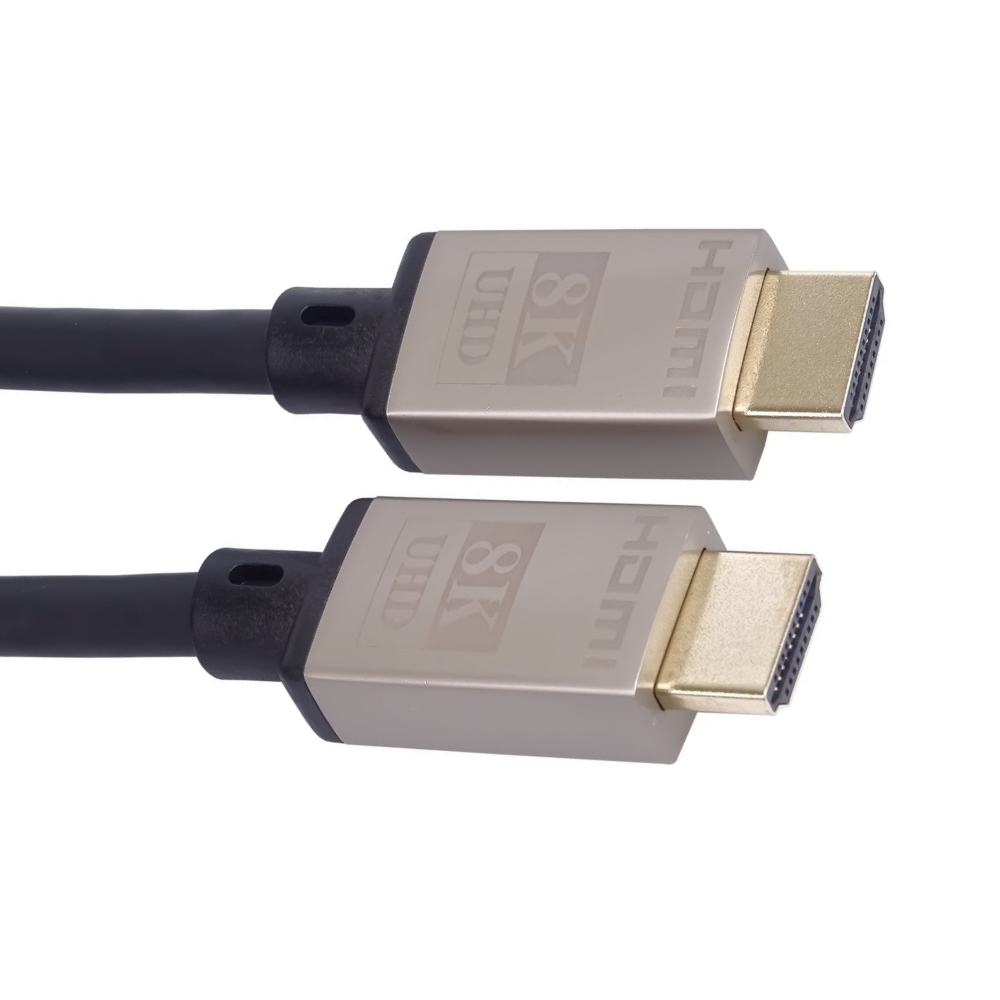 PremiumCord Ultra High Speed HDMI 2.1 cable 8K@60Hz, 4K@120Hz length 3m  metallic gold plated connectors /