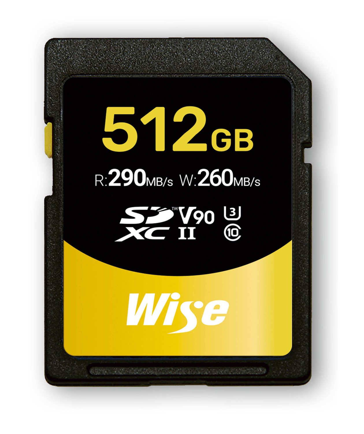Wise SD-N 512GB SDXC UHS-II V90 Memory Card /
