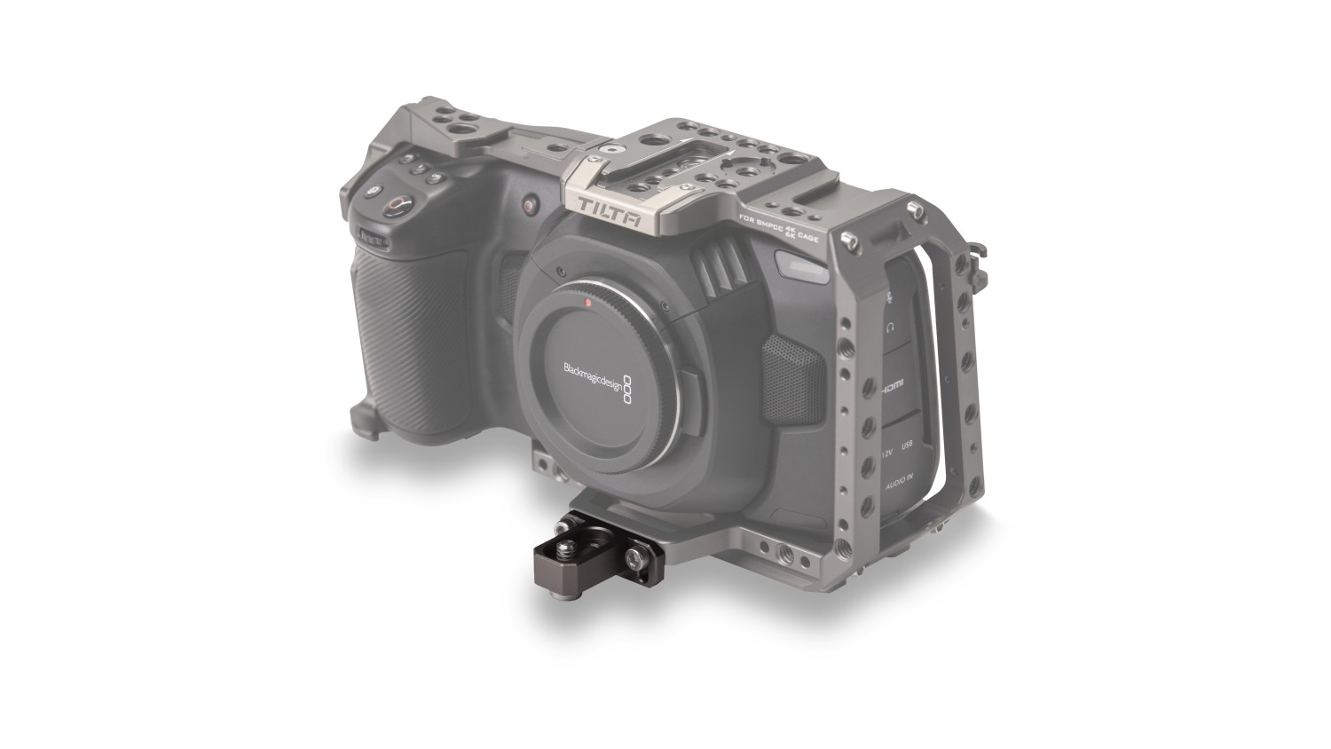 Tilta Lens Adapter Support for BMPCC 4K/6KTilta Gray / SYNTEX.TV