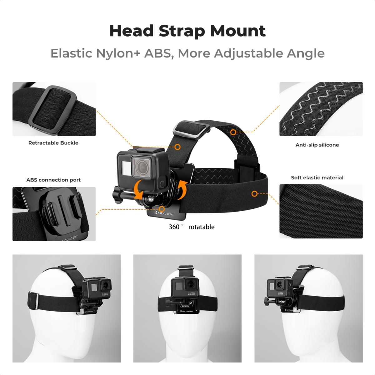 Supporto Regolabile Per Moto Per Insta360 – Doppia Testa Sferica, Antiscivolo, Compatibile Con Morsetto Pesante E Staffa A U