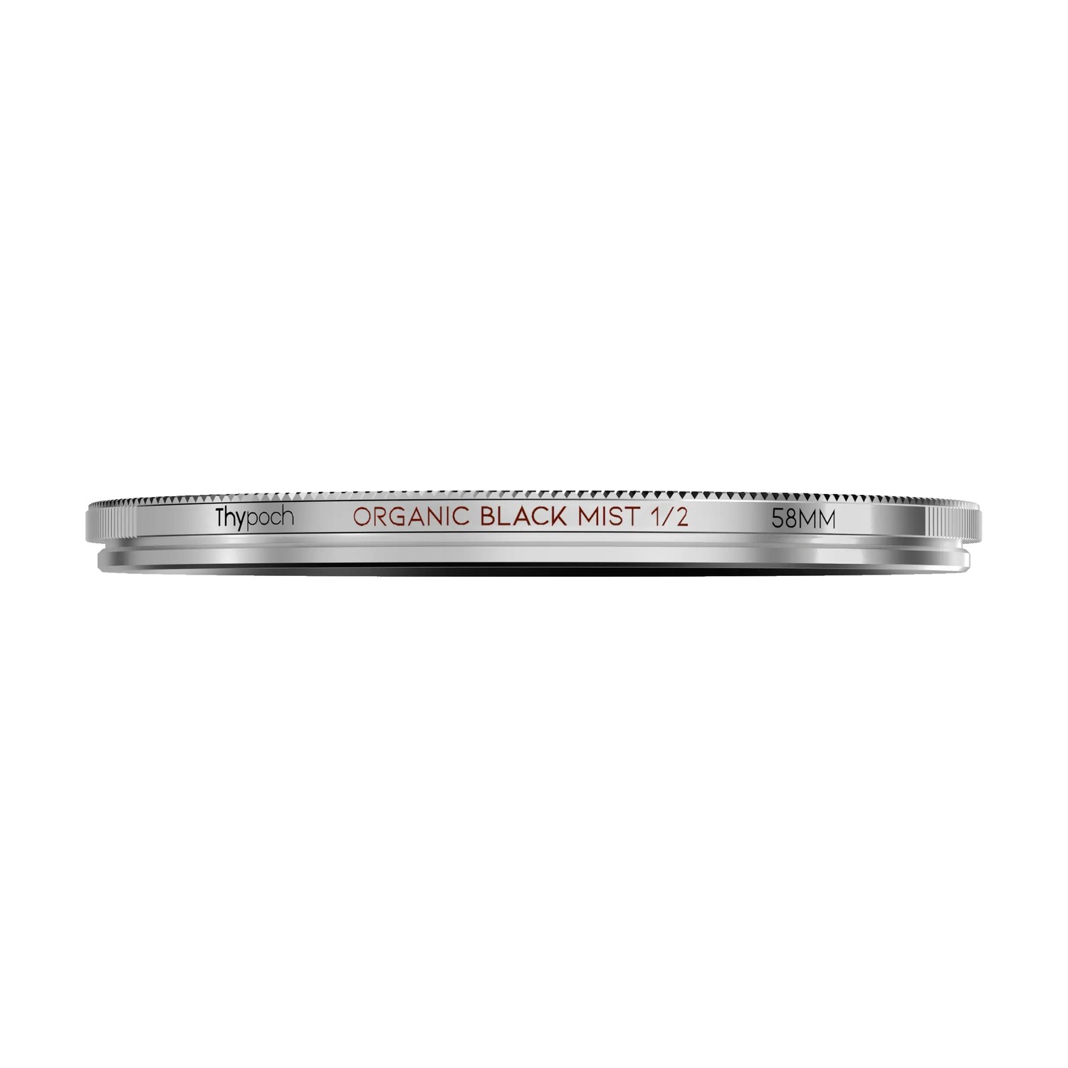 Thypoch Organic Black Mist Filter (58 mm, Grade 1/2, Silver)