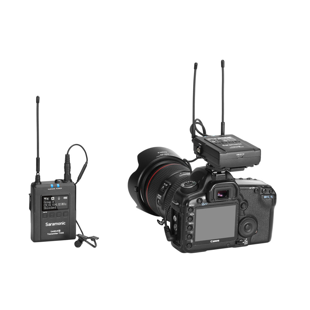 Saramonic UWMIC9S KIT1 Camera-Mount Wireless Omni Lavalier