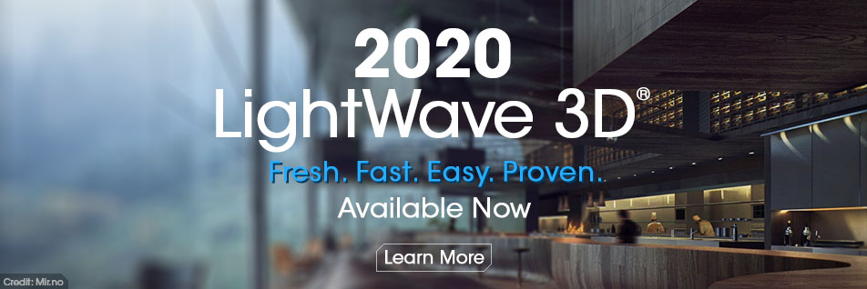 New　NewTek　license　LightWave　2020
