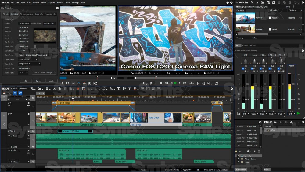 Grass Valley EDIUS Dolby Digital Plus/Pro (for Workgroup) / SYNTEX.TV