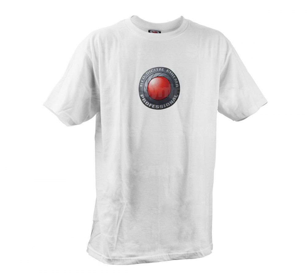 RED T-Shirt w/ Logo (Professional) (White) / SYNTEX.TV