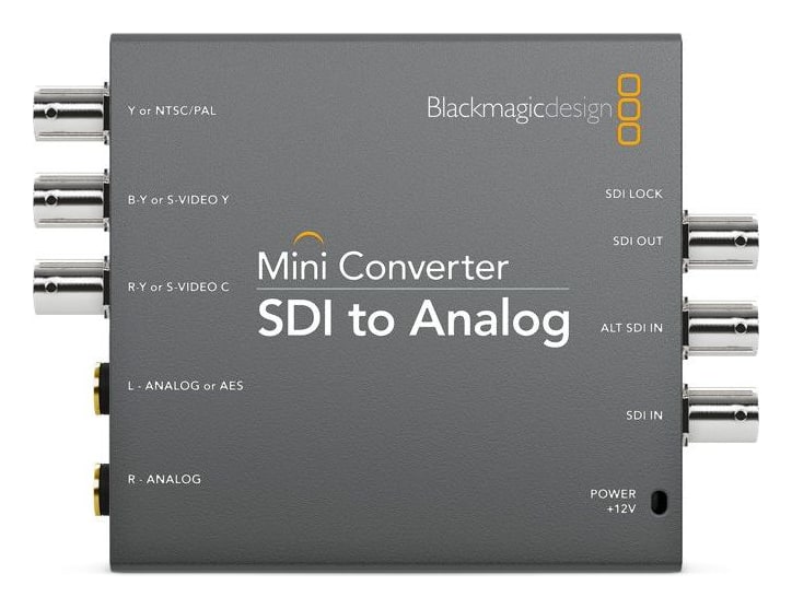 Mini Converter SDI to Analog – Component, S-Video and composite