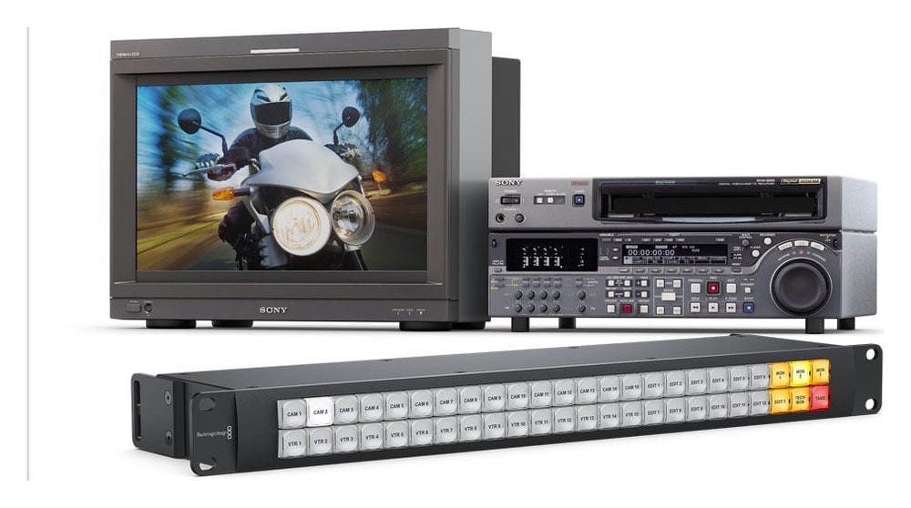 Blackmagic Videohub Smart Control Pro – Cut-bus style control