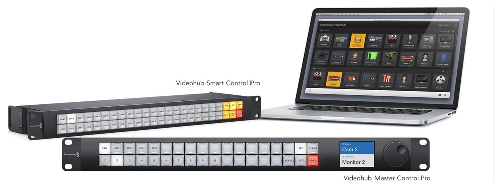 Blackmagic Videohub Smart Control Pro – Videohub and ST 2110