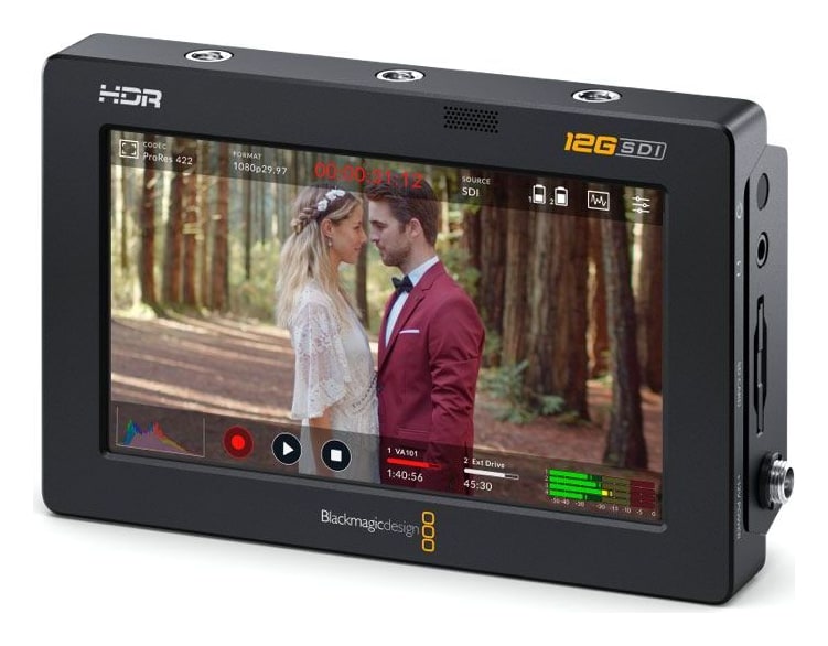 Video Assist 5″ 12G HDR – Super bright wide-gamut HDR display