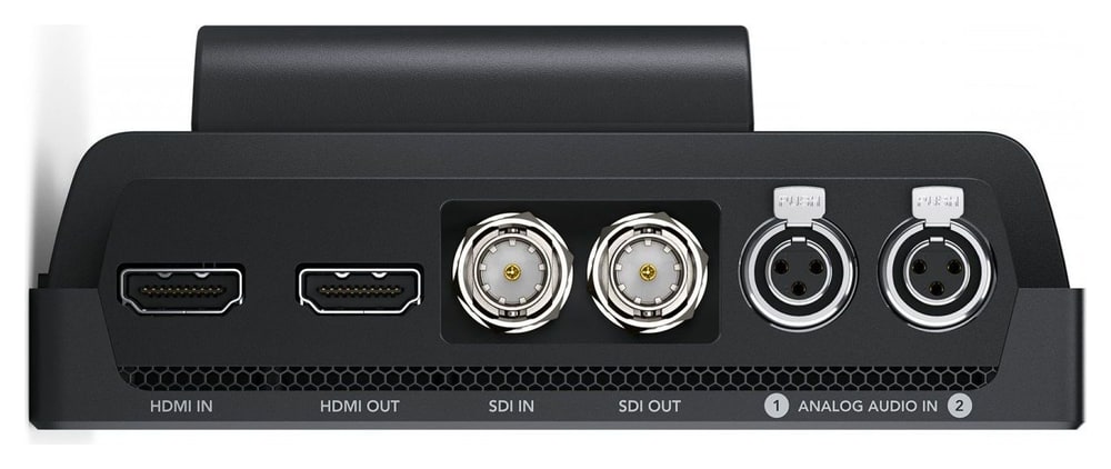Video Assist 7″ 12G HDR – Professional audio and mini XLR inputs