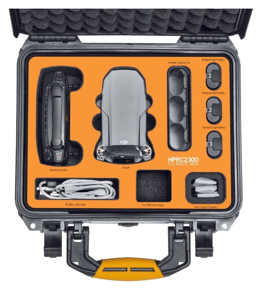 HPRC 2300 – Custom foam for the DJI Mavic Mini
