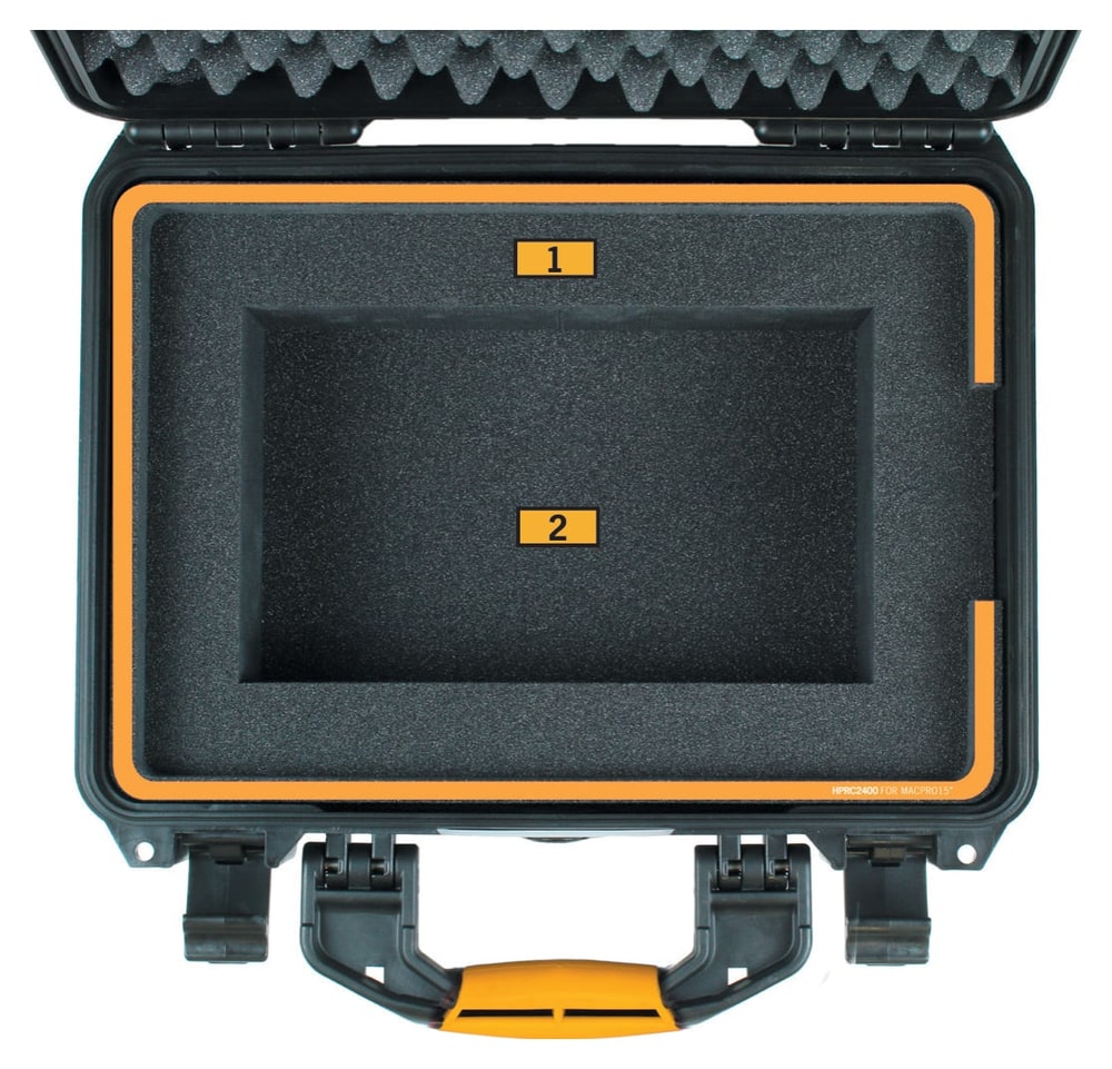 HPRC 2400 – Foam layout