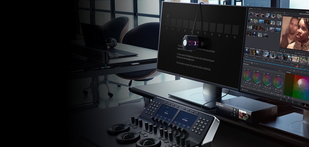Teranex Mini SDI to DisplayPort 8K HDR – 3D LUTs and monitor calibration