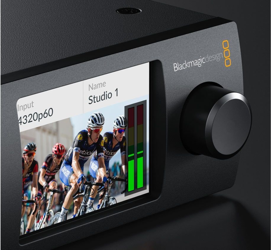 Teranex Mini SDI to DisplayPort 8K HDR – Front panel control