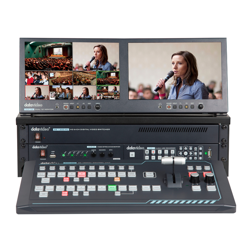 Datavideo GO 1200 Studio portable 6-channel HD production studio