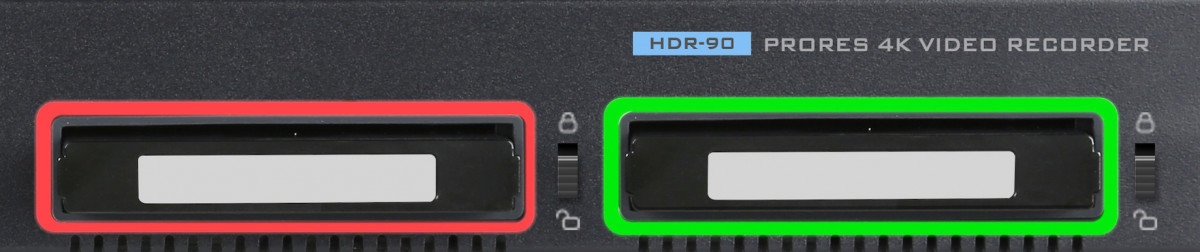 HDR-90 in a multi-camera video production setup