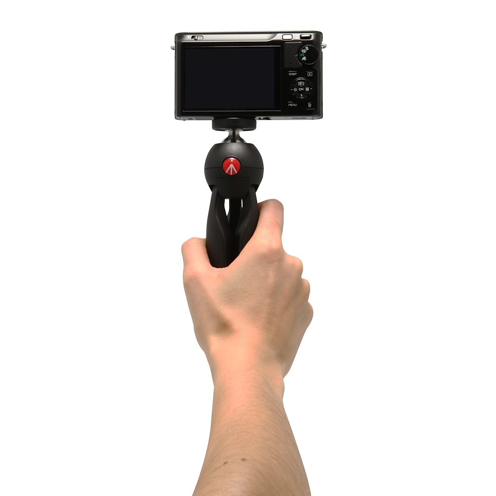 Manfrotto PIXI používaný jako ruční rukojeť
