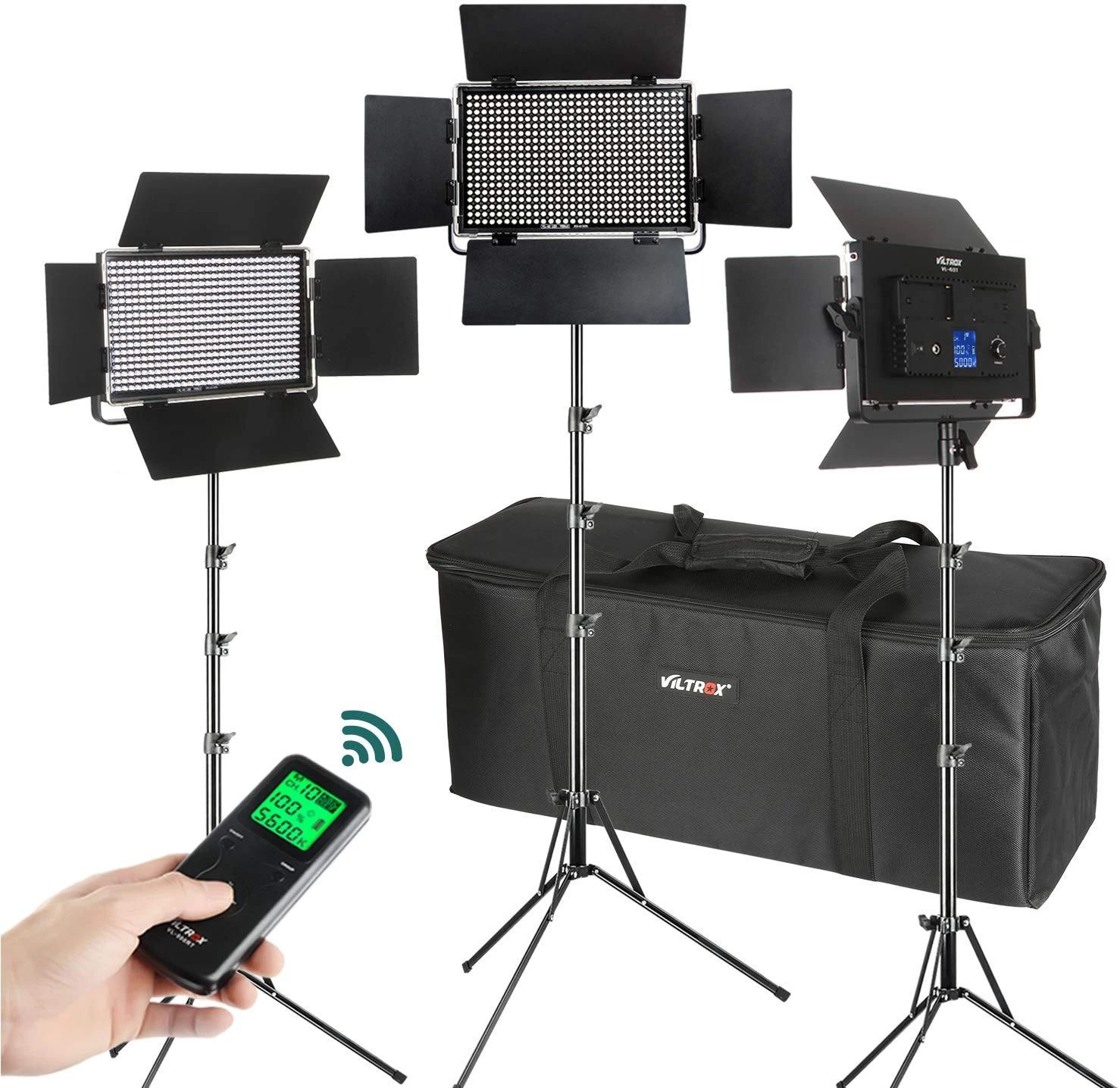 Viltrox VL-40T set of three LED panels
