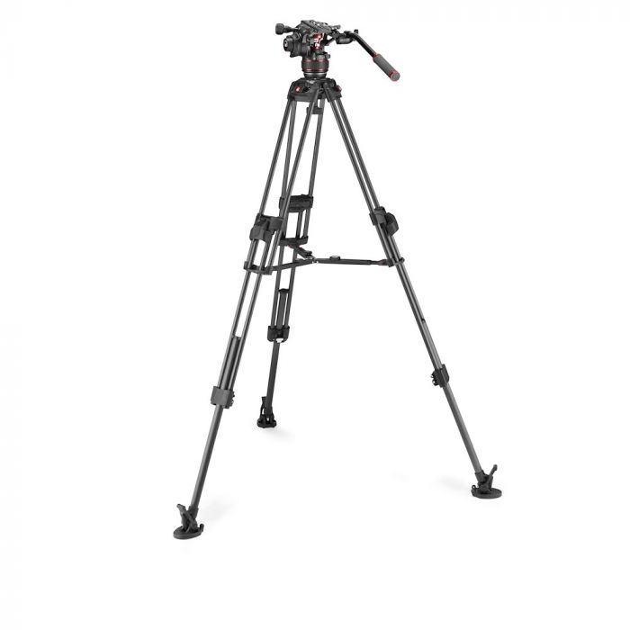 Manfrotto Nitrotech 608 with 645 Fast Twin carbon tripod