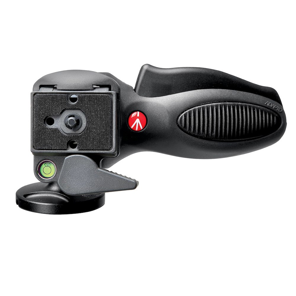 Manfrotto 324RC2 with plate and bubble level