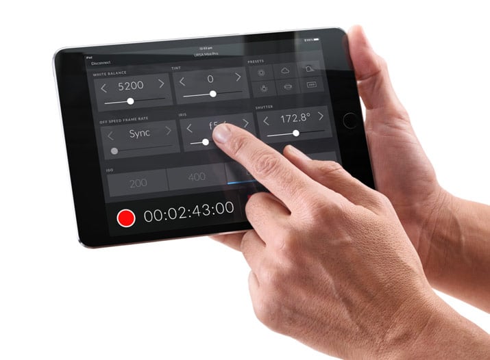Blackmagic URSA Mini Pro 12K – Bluetooth control