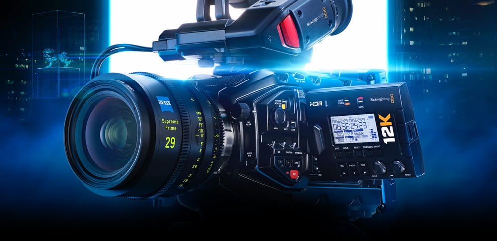 Blackmagic URSA Mini Pro 12K – 12K Super 35 sensor
