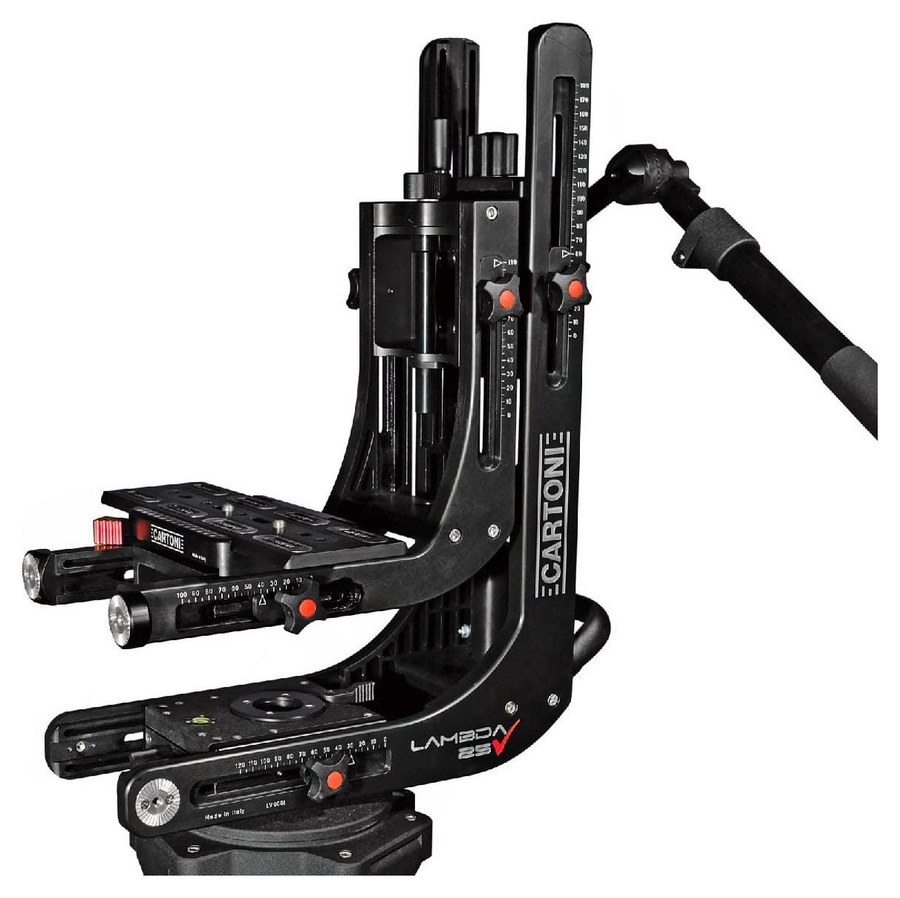 Cartoni Lambda 25 – On a tripod