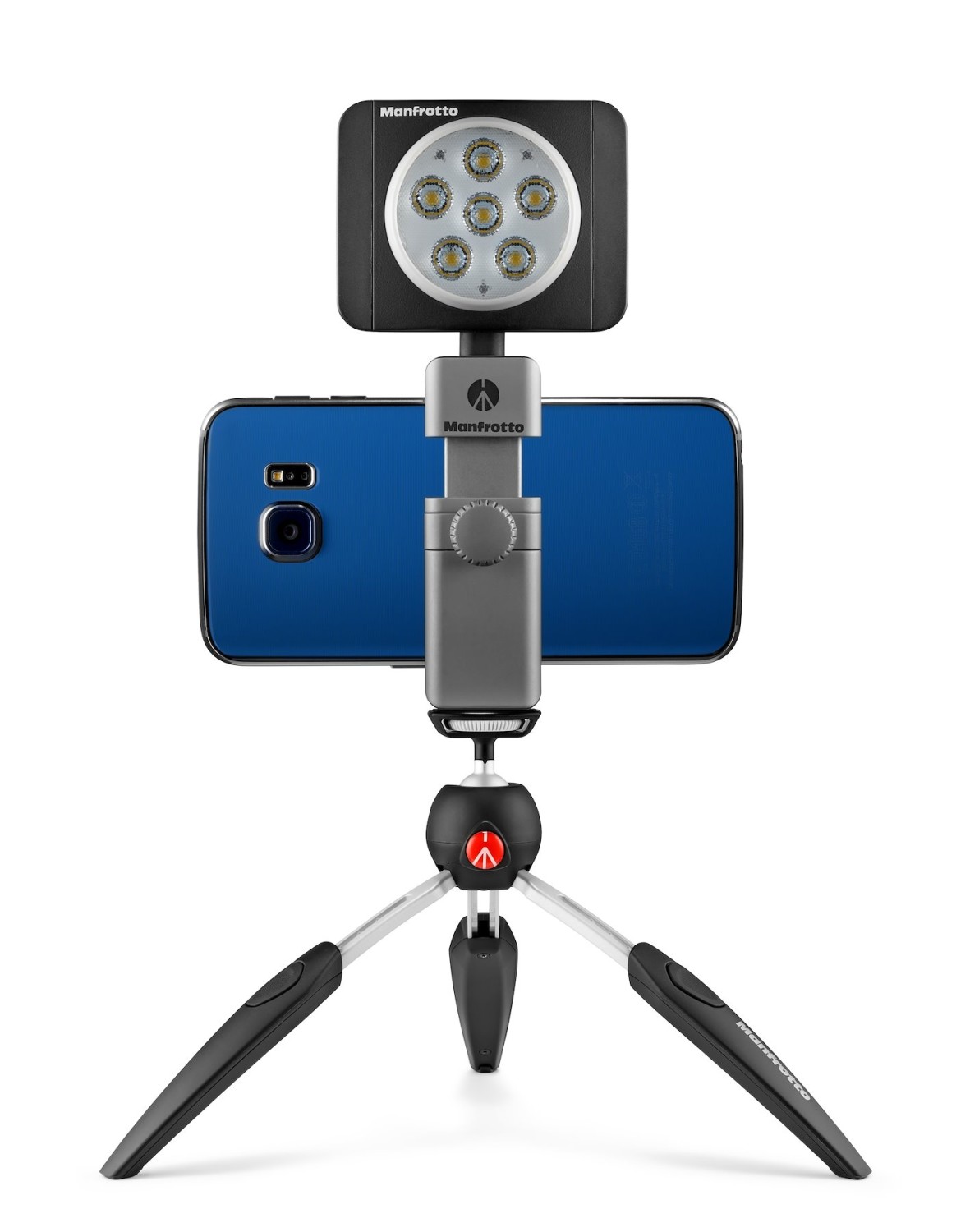 TRIPOD BELOW, ACCESSORY ABOVE