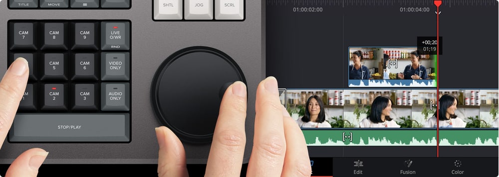 Blackmagic Design DaVinci Resolve Speed Editor / SYNTEX.TV