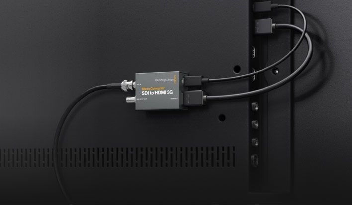Micro Converter SDI to HDMI 3G – Professional monitoring from SDI