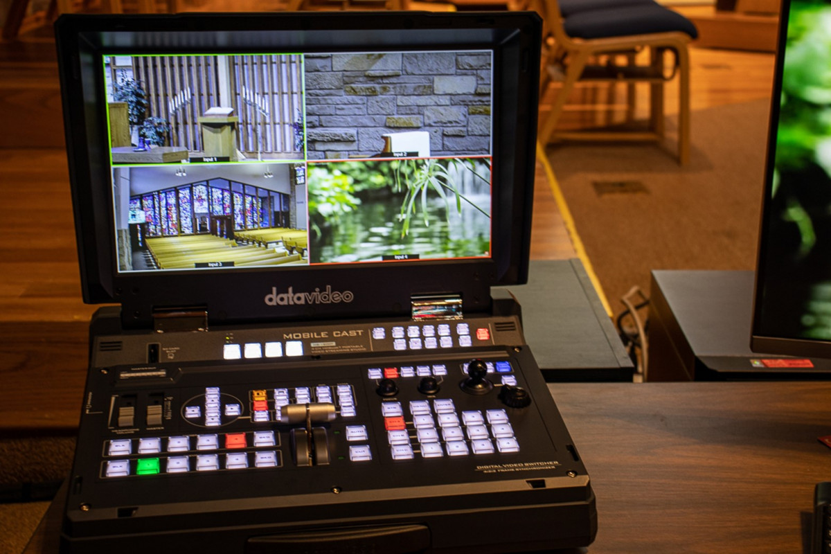 Multi-camera production at Memorial Presbyterian Church