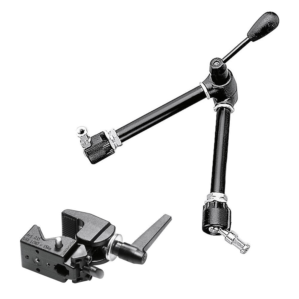 Manfrotto 143R joint and central lever detail