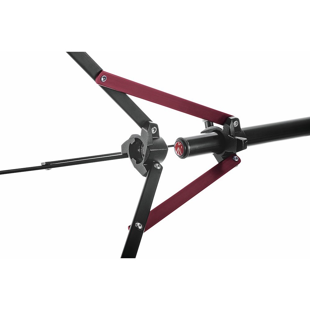 Levelling leg and construction of the Manfrotto Nanopole Stand
