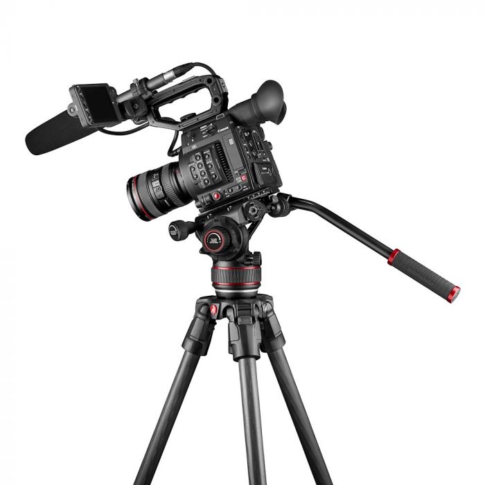 Manfrotto MVK608SNGFC s kamerou při práci