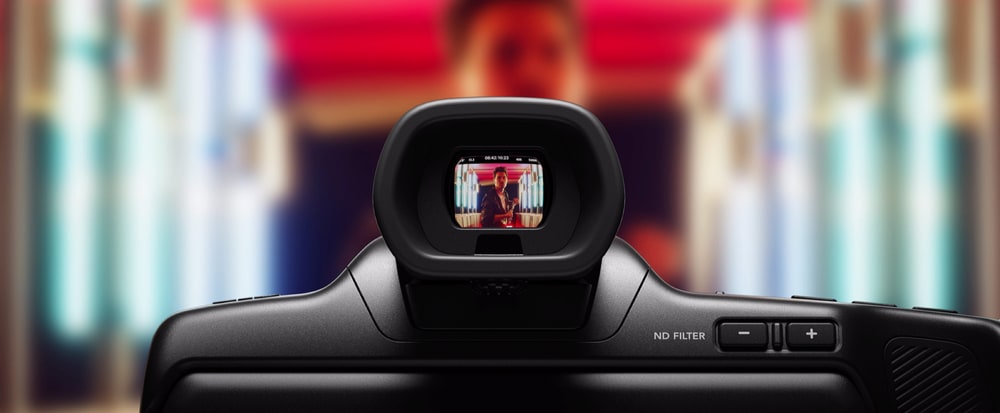 Blackmagic Pocket Cinema Camera 6K Pro – Optional Pocket Cinema Camera Pro EVF viewfinder