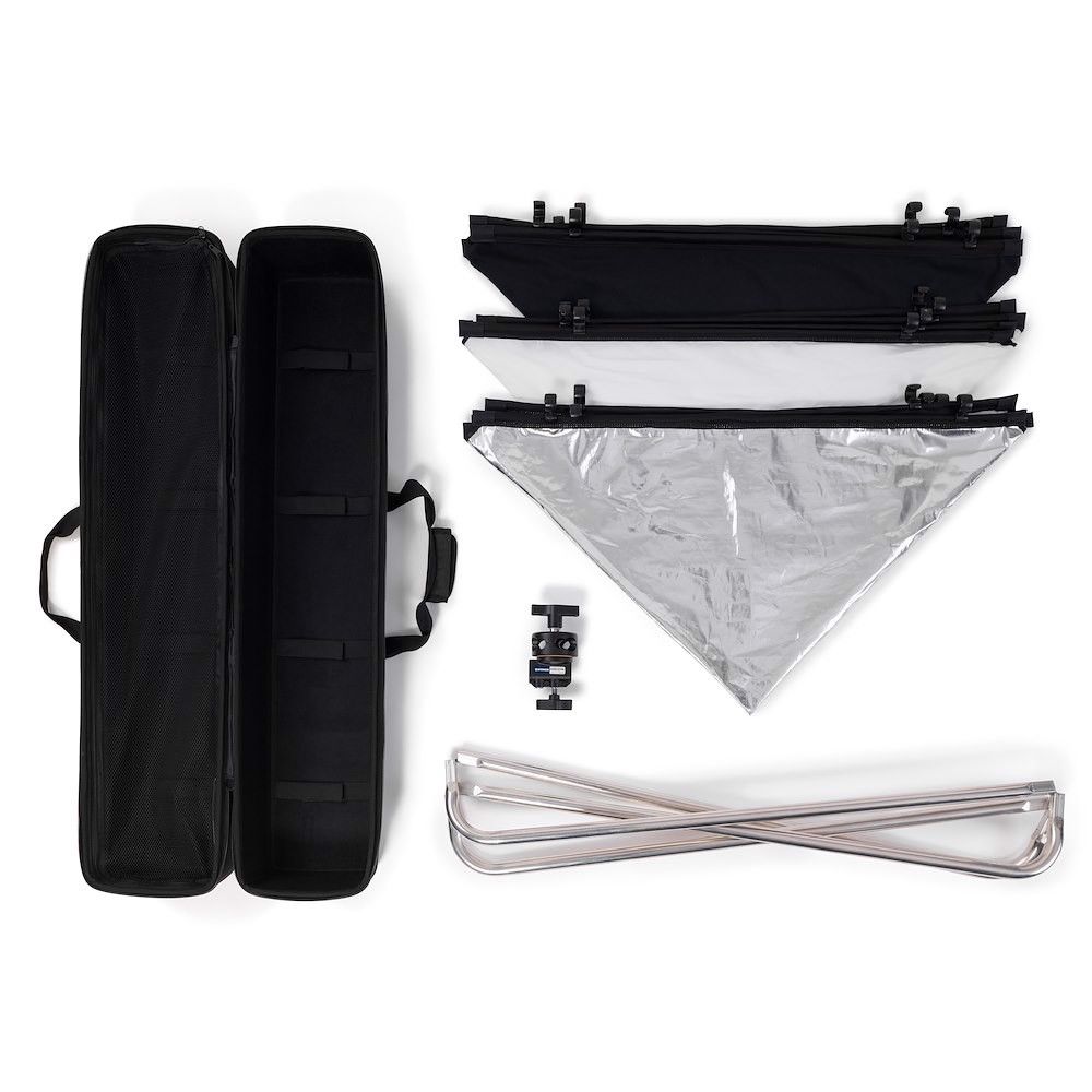 Manfrotto Pro Scrim Small kit contents