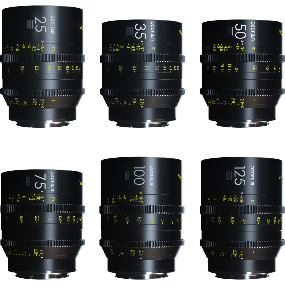 DZOFILM Vespid Kit A (25, 35, 50, 75, 100, 125 T2.1) (EF Mount)