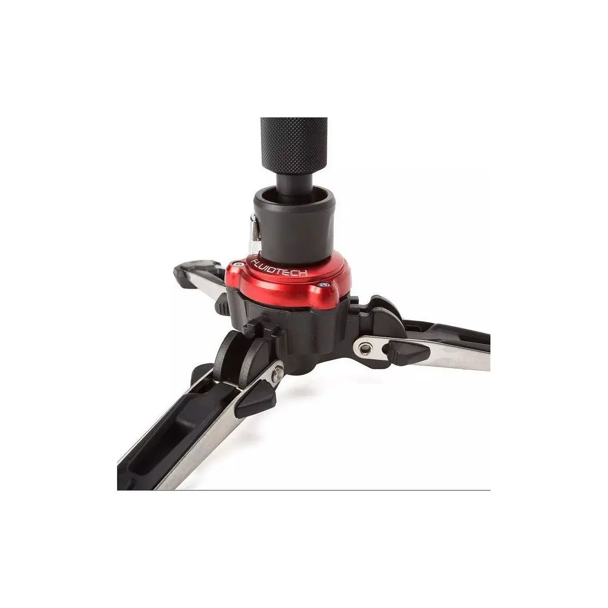 Close view of the FLUIDTECH base on Manfrotto MVMXPROA4