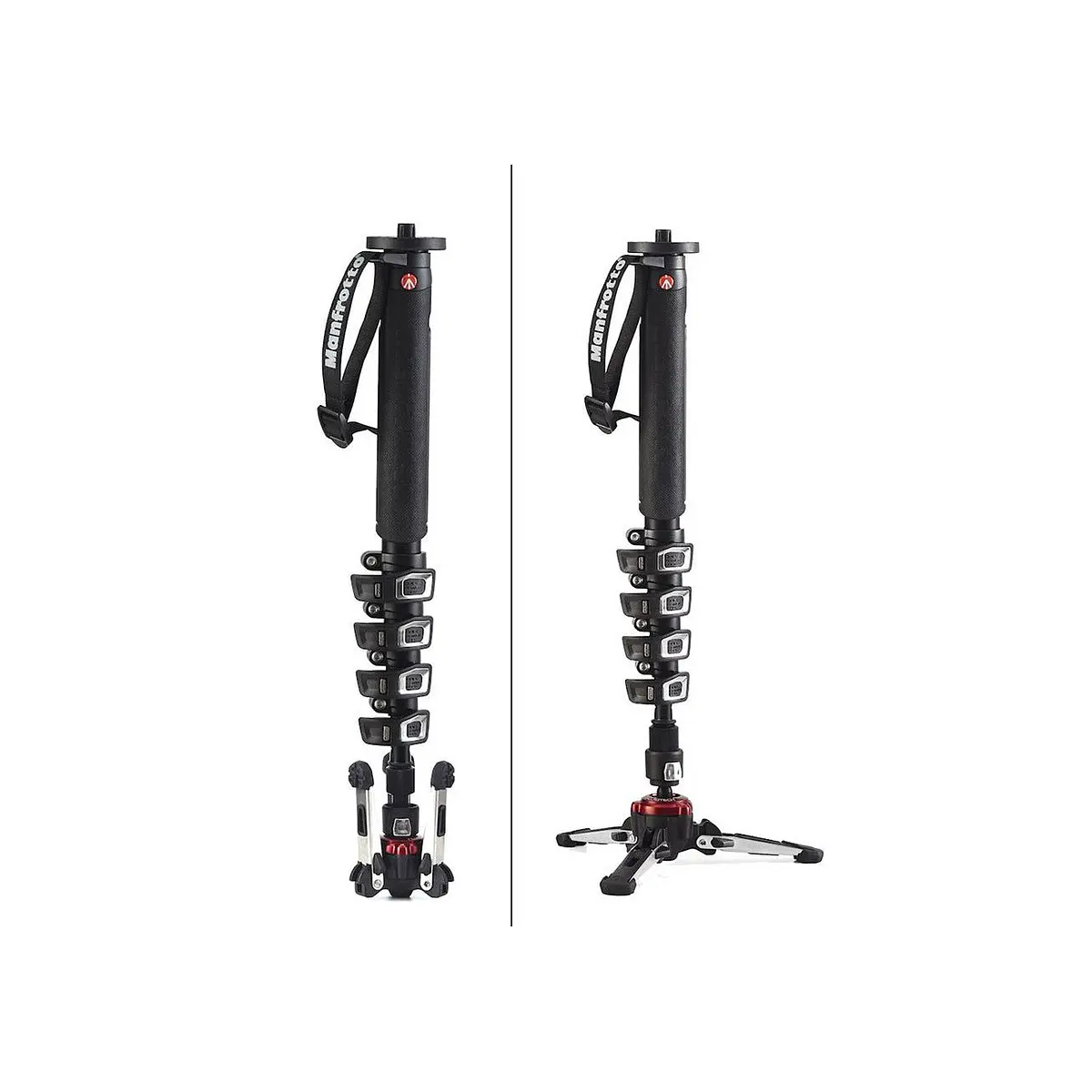 Manfrotto MVMXPROA4 with folded and opened base