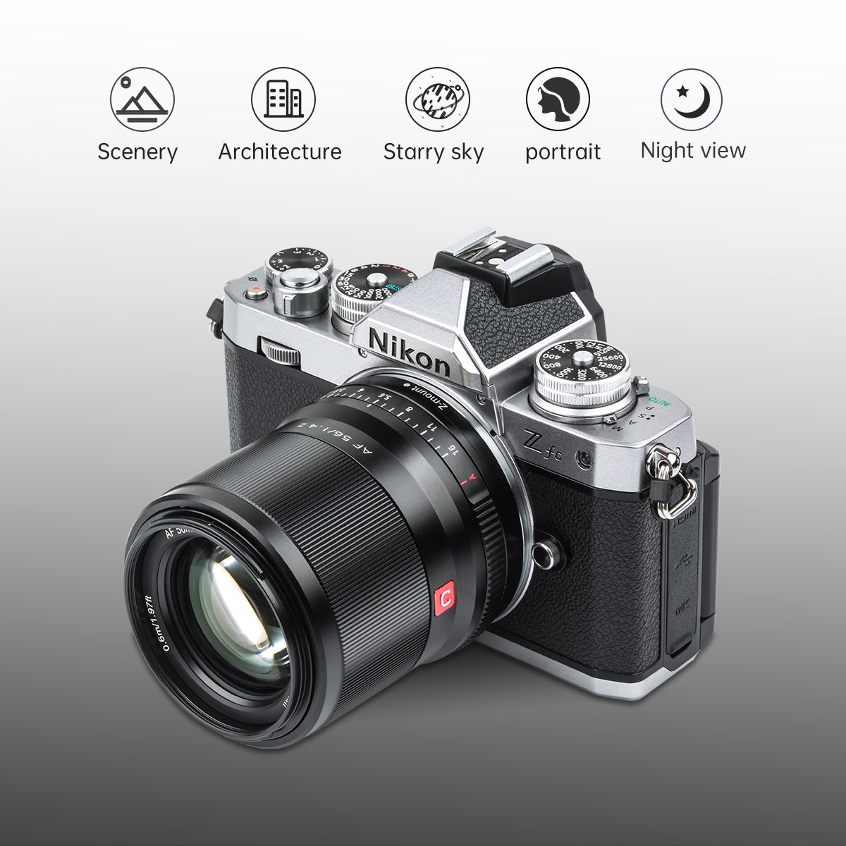 Viltrox 56mm F1.4 in use