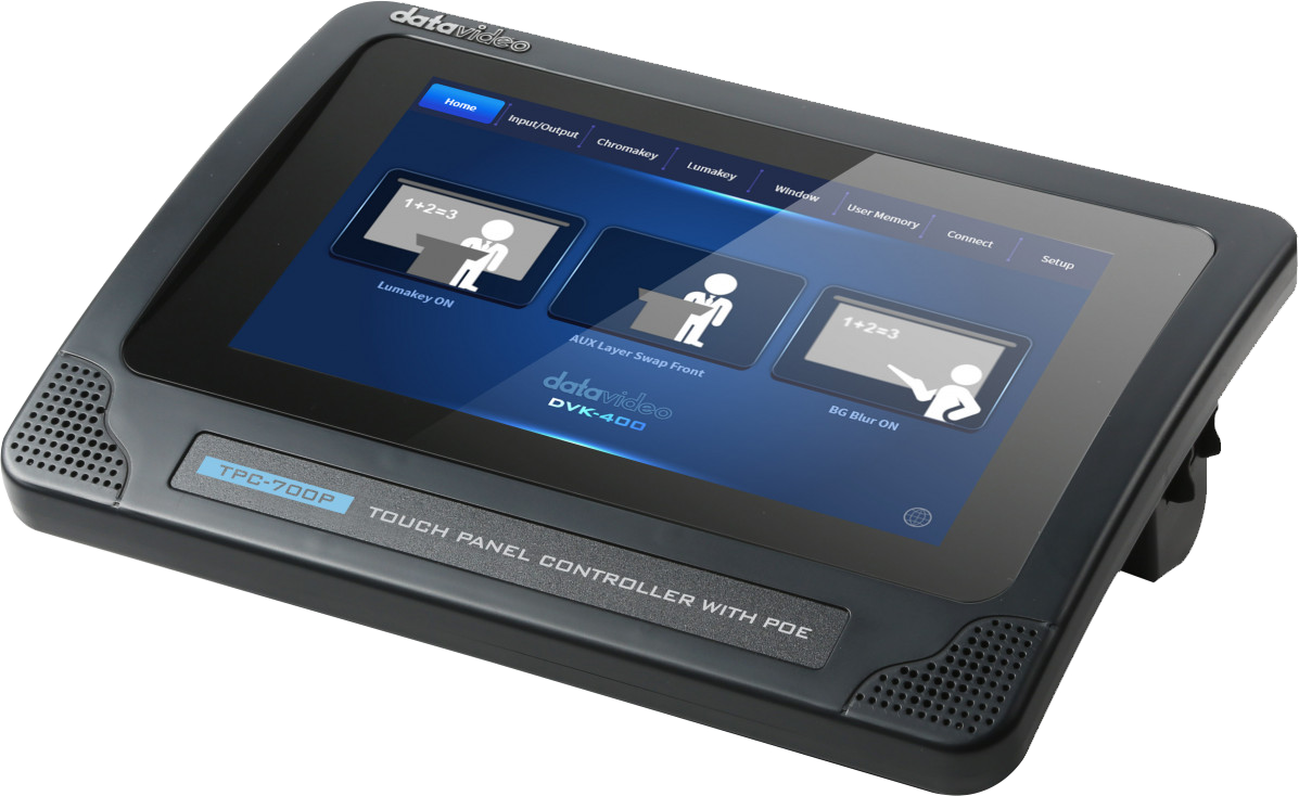 TPC-700P touchscreen interface for DVK-400 functions